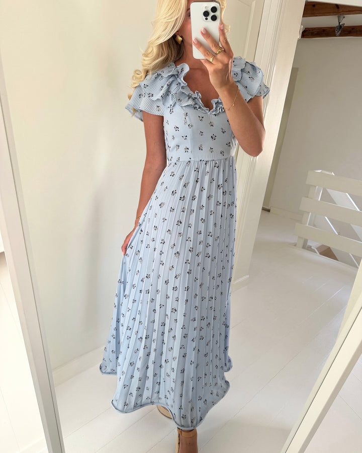 Y.A.S kjole svea ss ankle skyway svea print