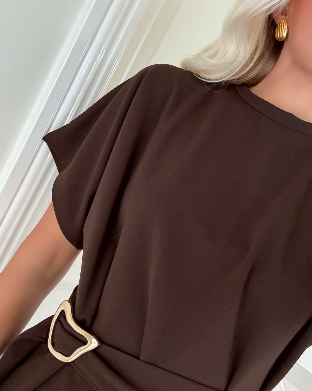 Sister's Point kjole gelia-dr2 d. chocolate