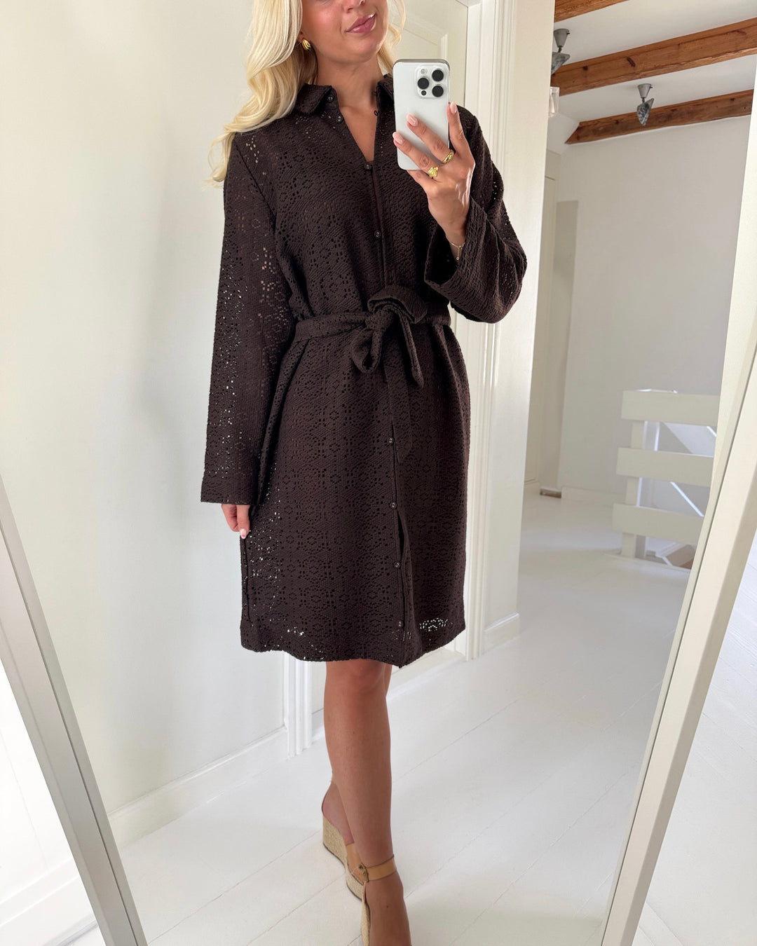 Sister's Point kjoler elsia-tunic d. chocolate