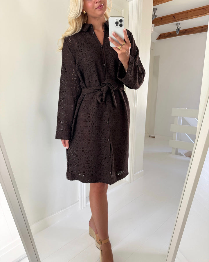 Sister's Point kjoler elsia-tunic d. chocolate
