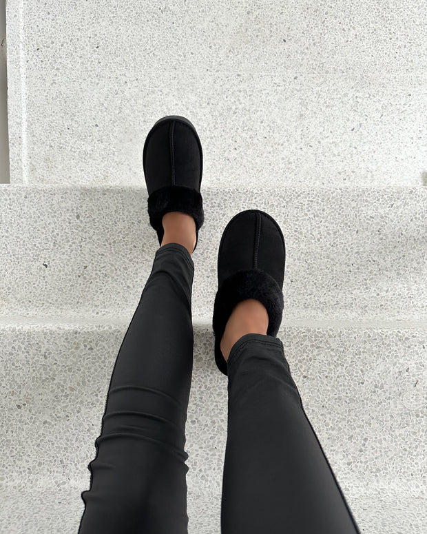 Luna slippers black