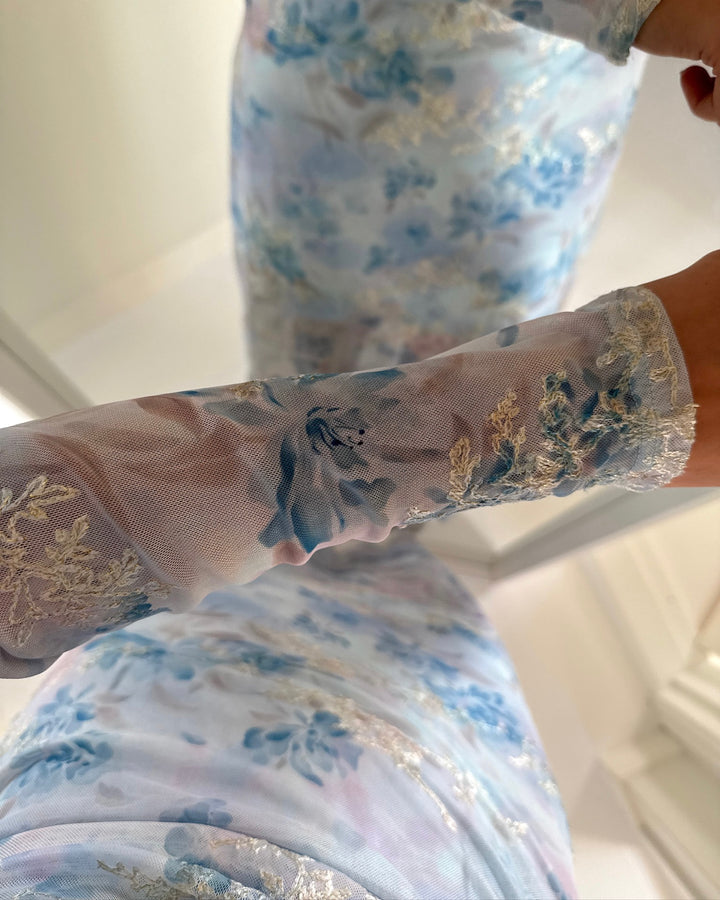 A-View kjole naja light/blue rose