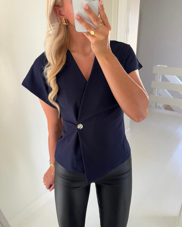 Sister’s Point top gevela-ve navy