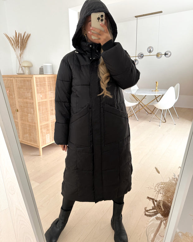 Dusty long jacket black