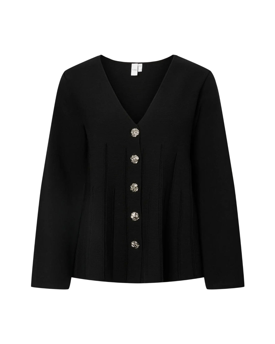 Y.A.S cardigan mikla ls knit black