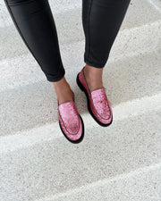Cphs loafers rosa glitter
