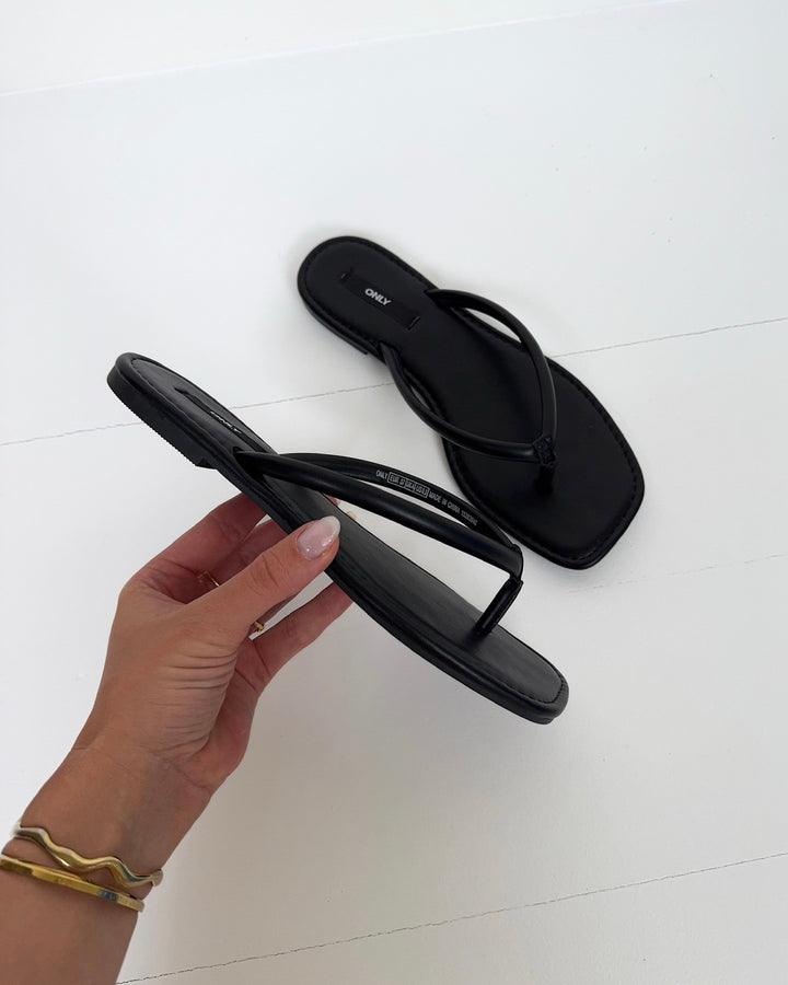 Only flip flop musa-1 black