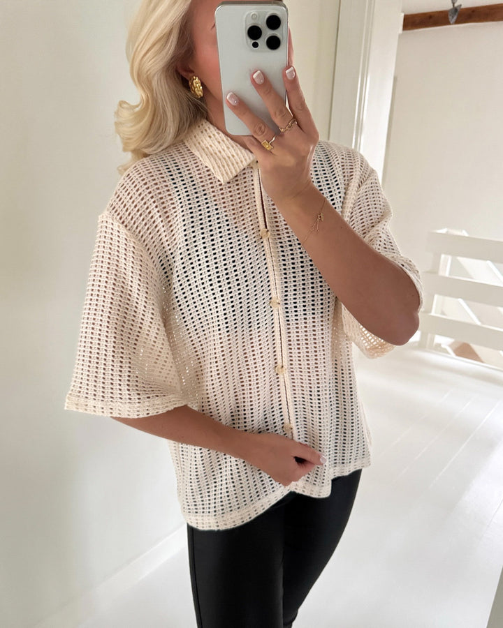 Love&Divine skjorte love1417 cream