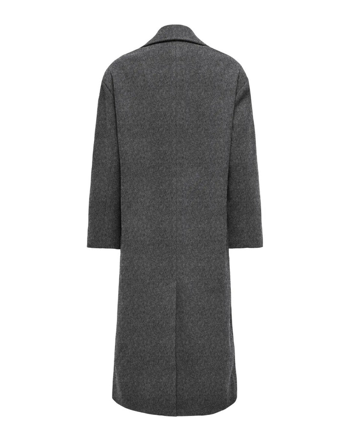 Only frakke blake life shoulderpad dark grey melange