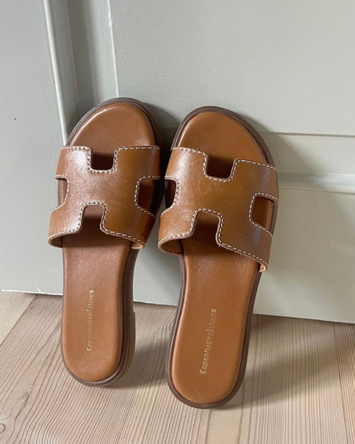 Copenhagen Shoes sandaler all for love cognac