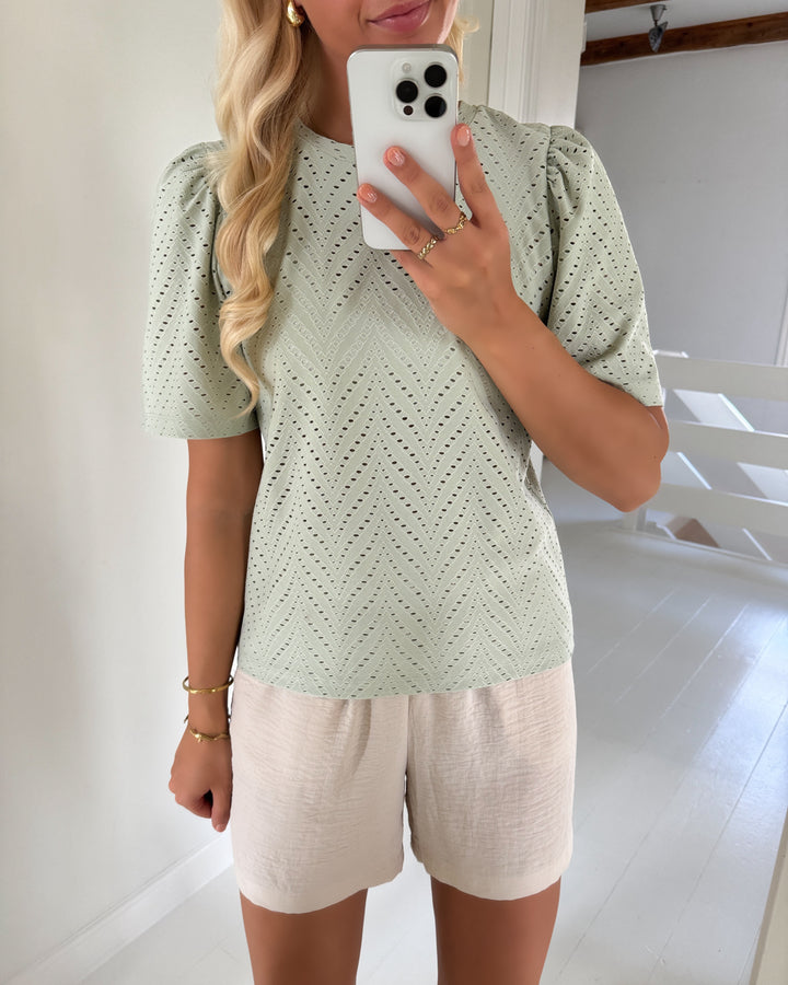 JDY t-shirt carla cathinka ss desert sage