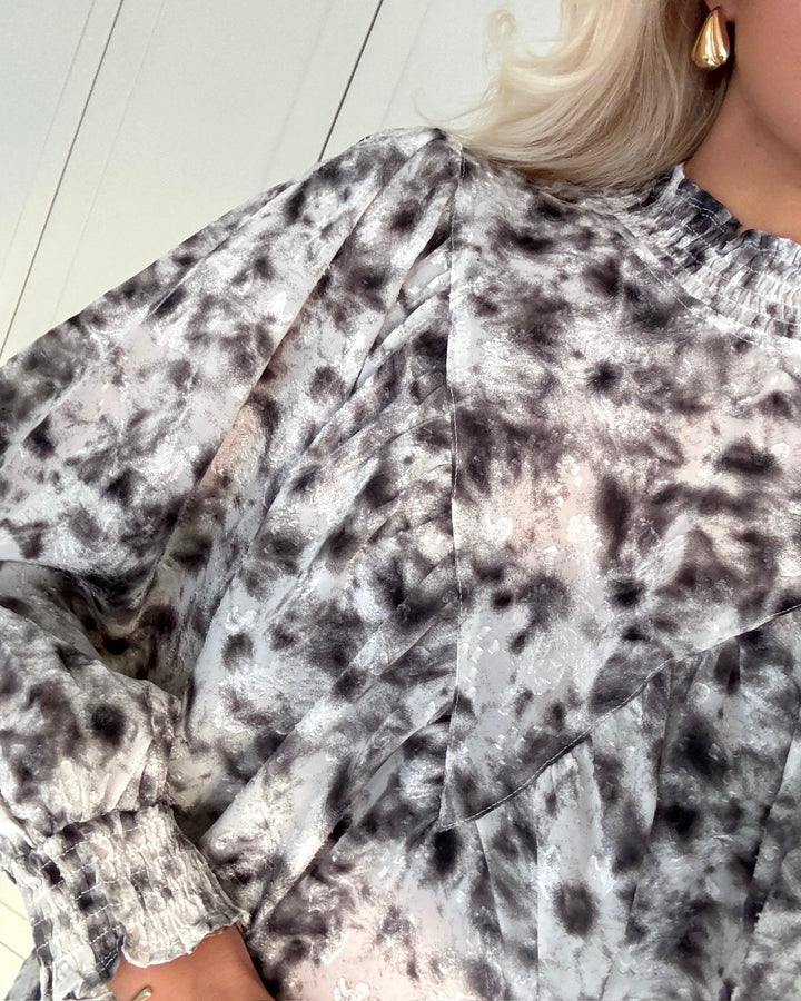 Sister's Point bluse given-sh14 grey comb