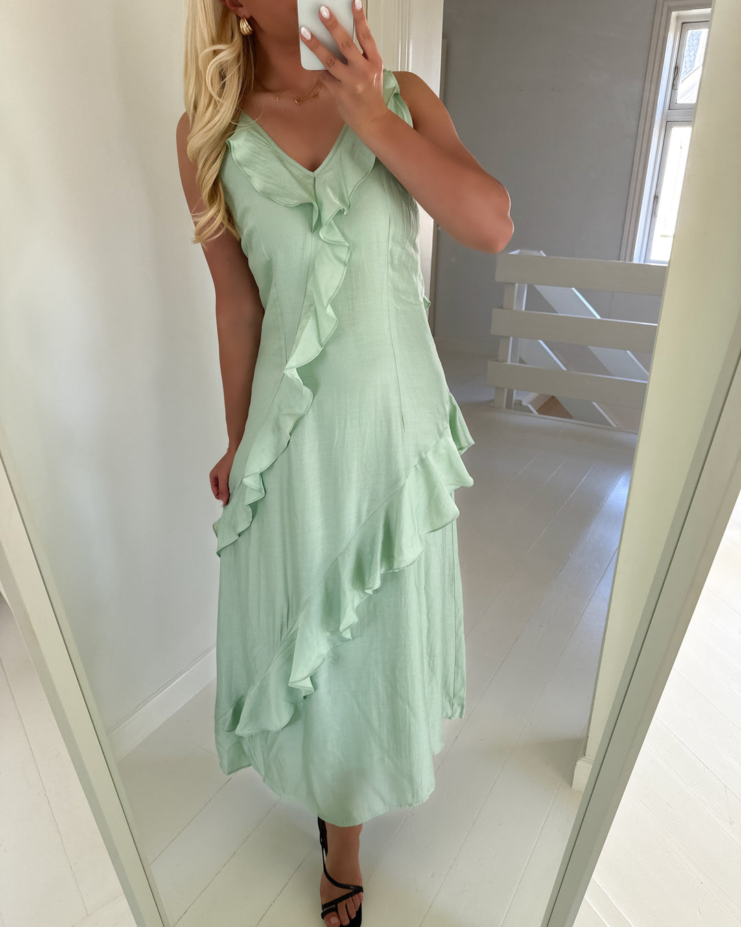 Moves kjole lisu maxi laurel green