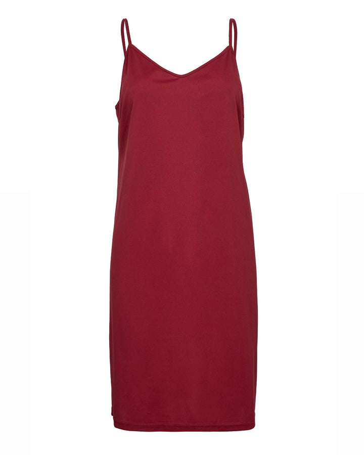 A-view kjole slip bordeaux