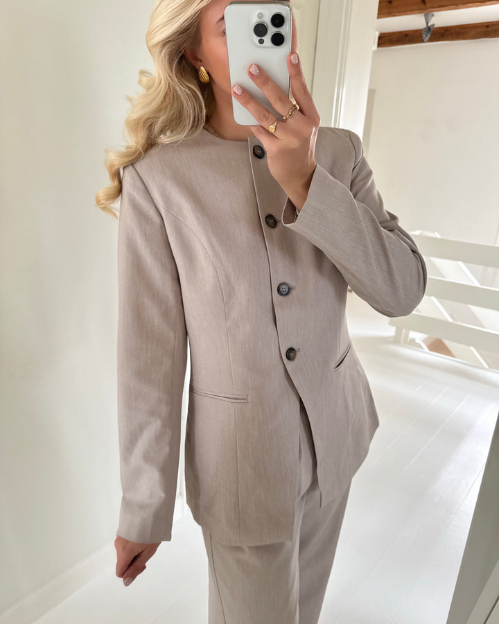 Y.A.S blazer vesti ls pelican