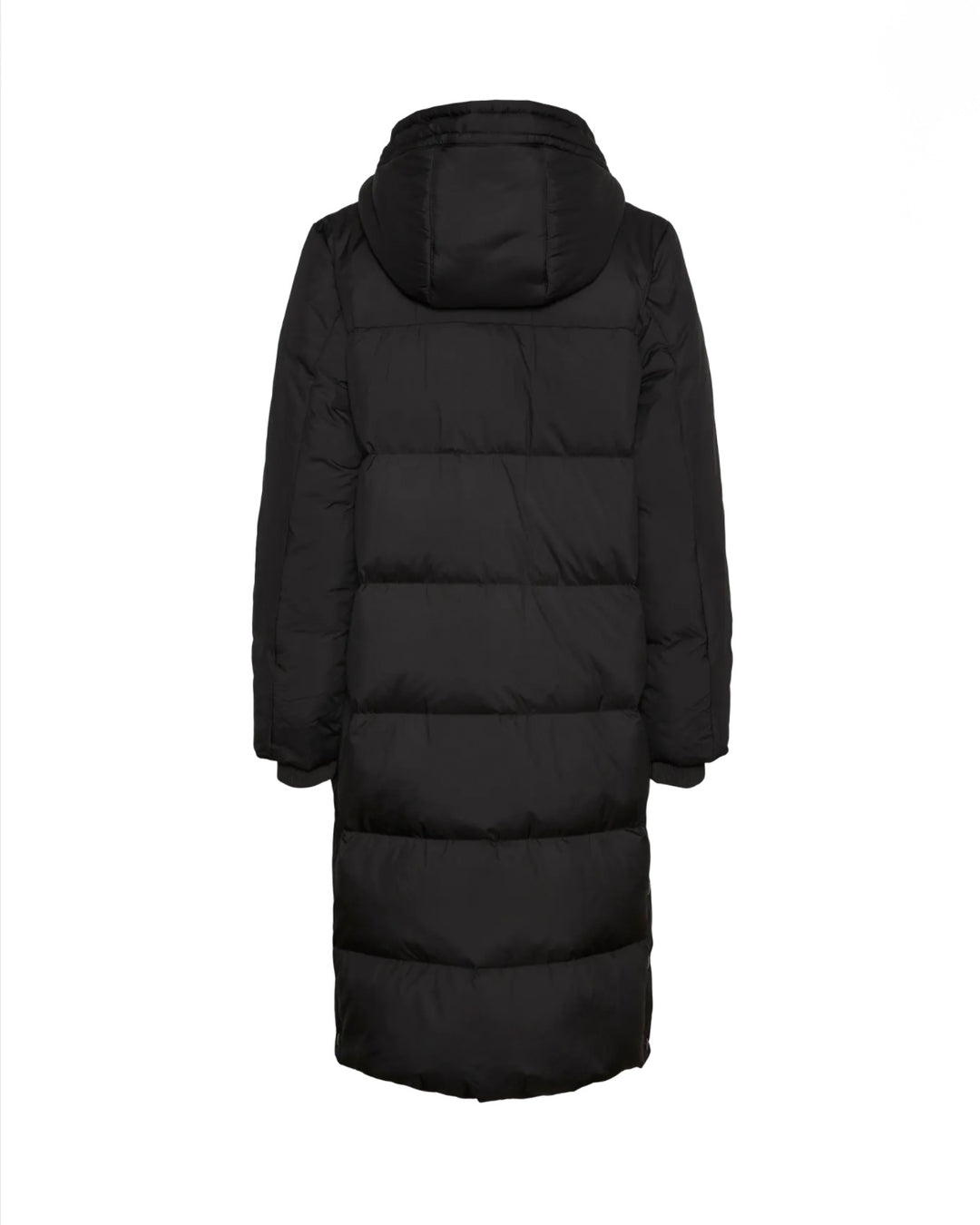 Vero Moda dunjakke ericaholly long down black