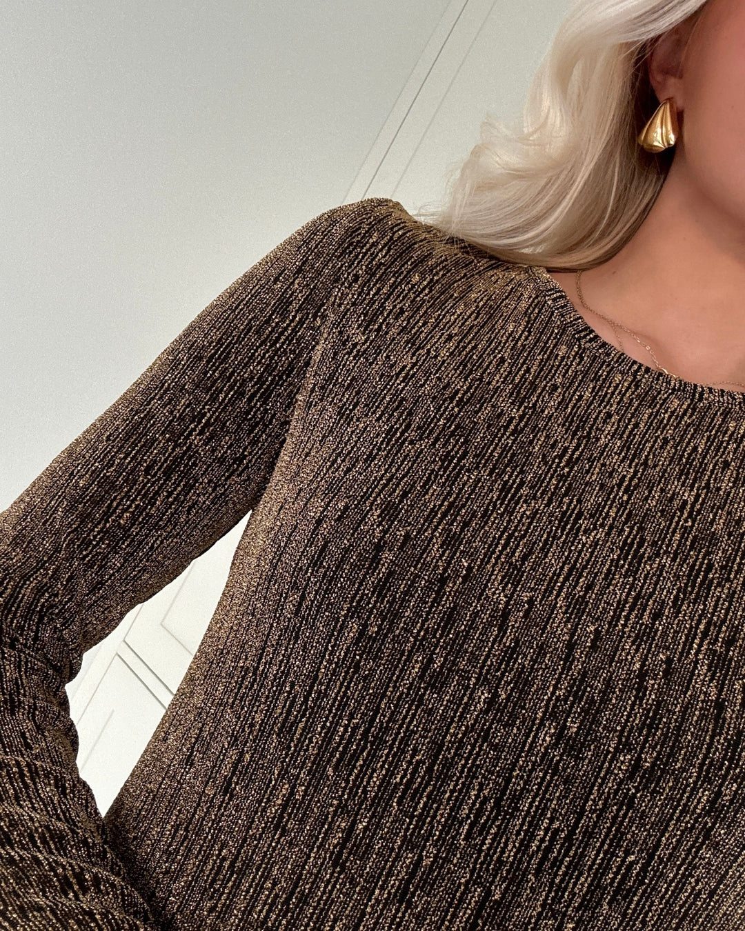 Sister's Point kjole vyla-dr1 black/gold