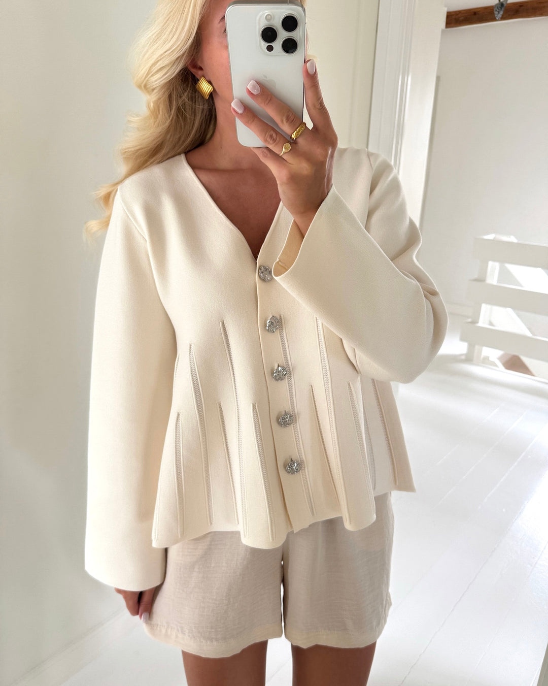 Y.A.S cardigan mikla ls knit pristine
