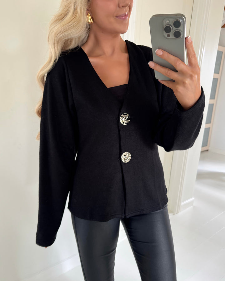 Sister's Point cardigan vitea-ca black