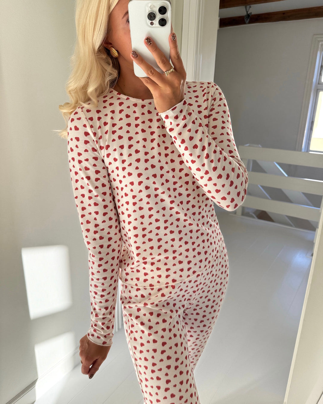 Vero Moda sæt pippa nightwear xmas birch/mila