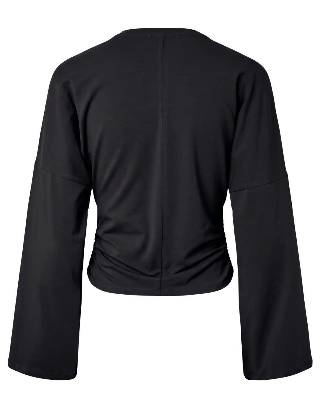 Pieces bluse alli ls o-neck black