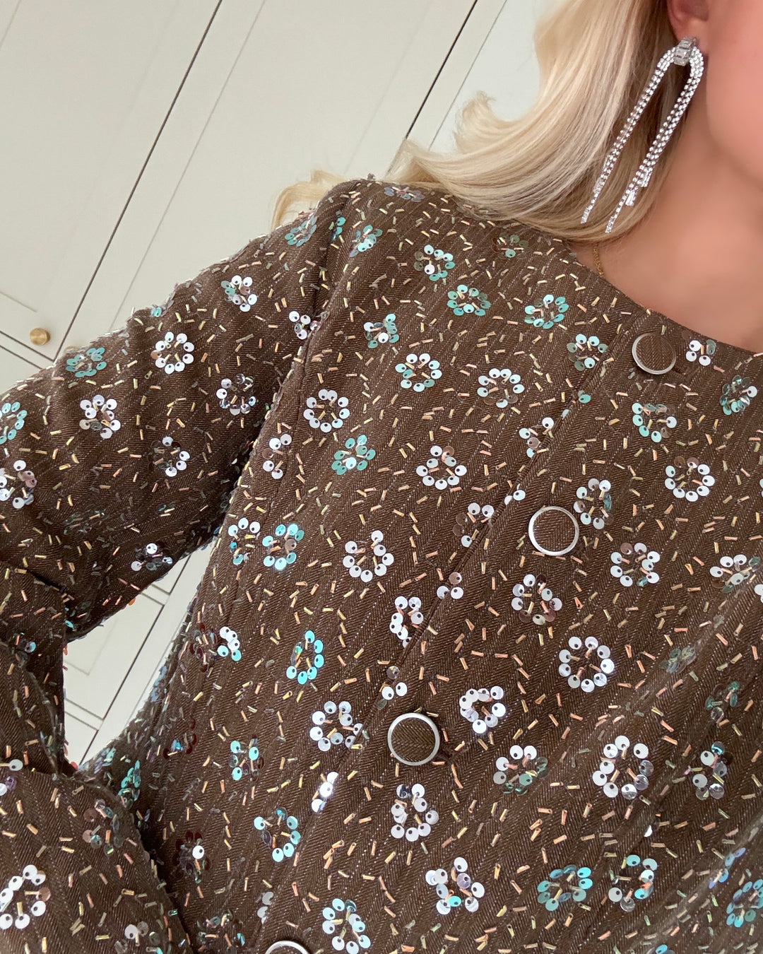 Y.A.S blazer soller ls taupe gray