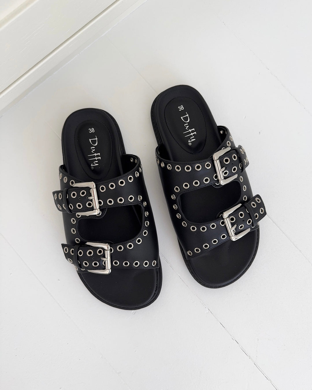 Duffy sandal 97-20997 black