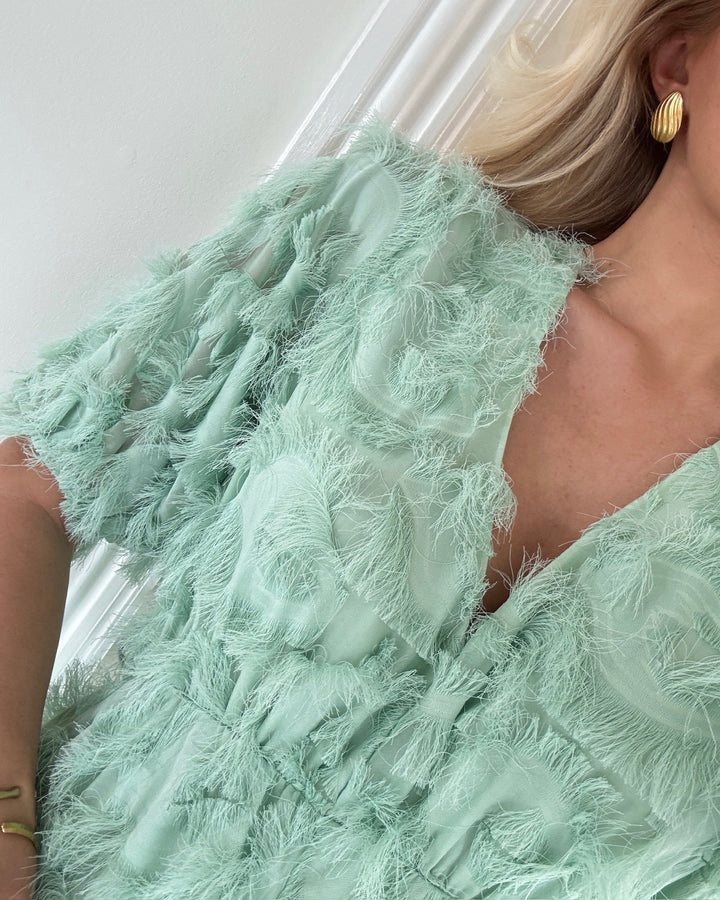 Y.A.S kjole pazylla 2/4 midi surf spray