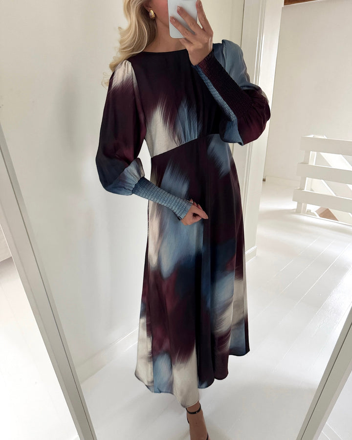 Love&Divine kjole love737-22 waterprint