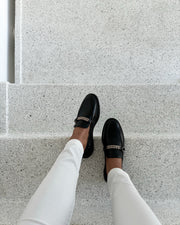 Love and walk loafers black