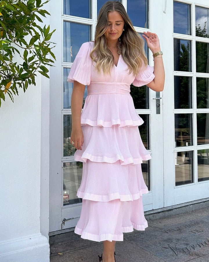 Y.A.S kjole plira ss long ballerina - FORUDBESTILLING LEV. UGE 12