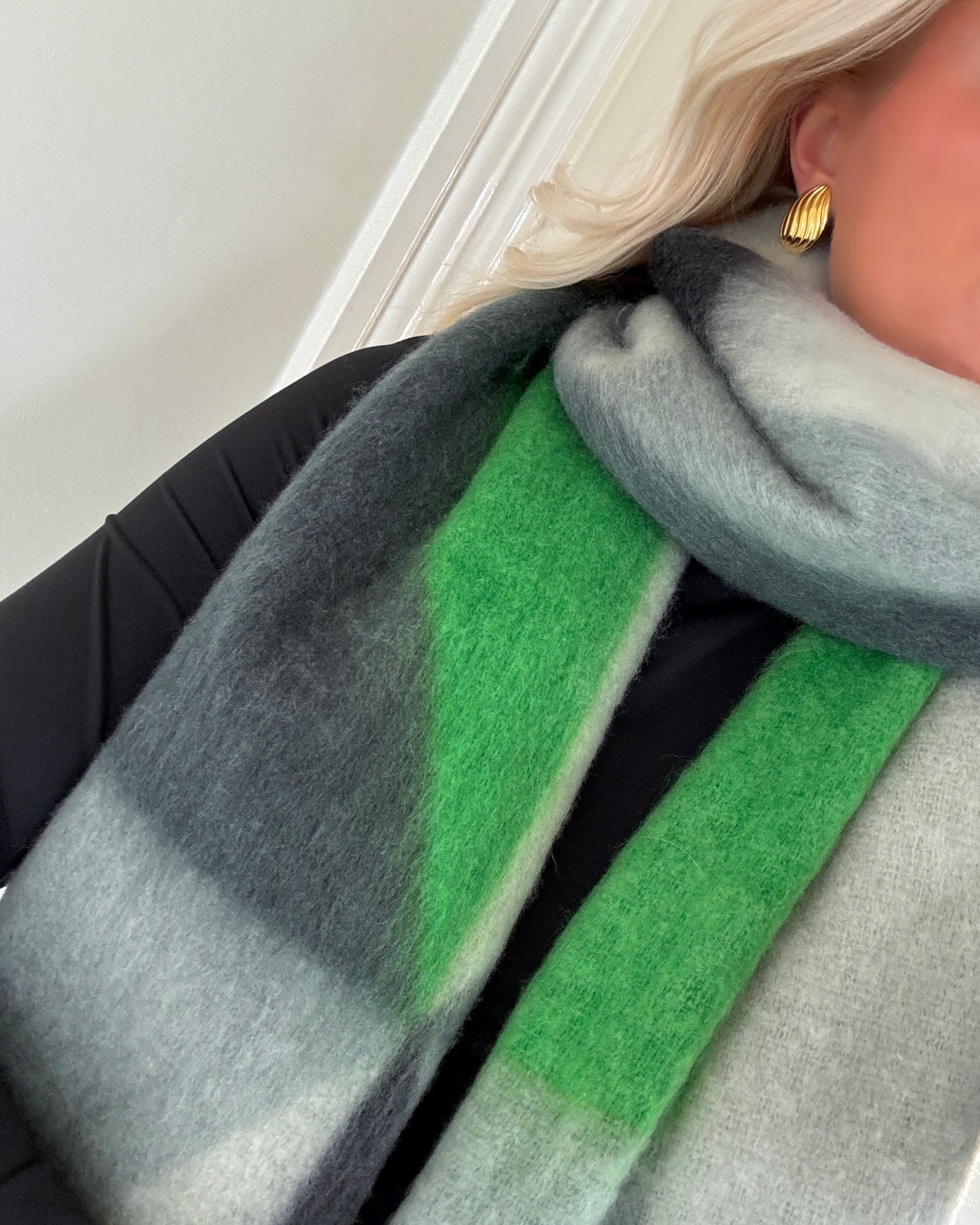 Love&Divine tørklæde love865 green combo