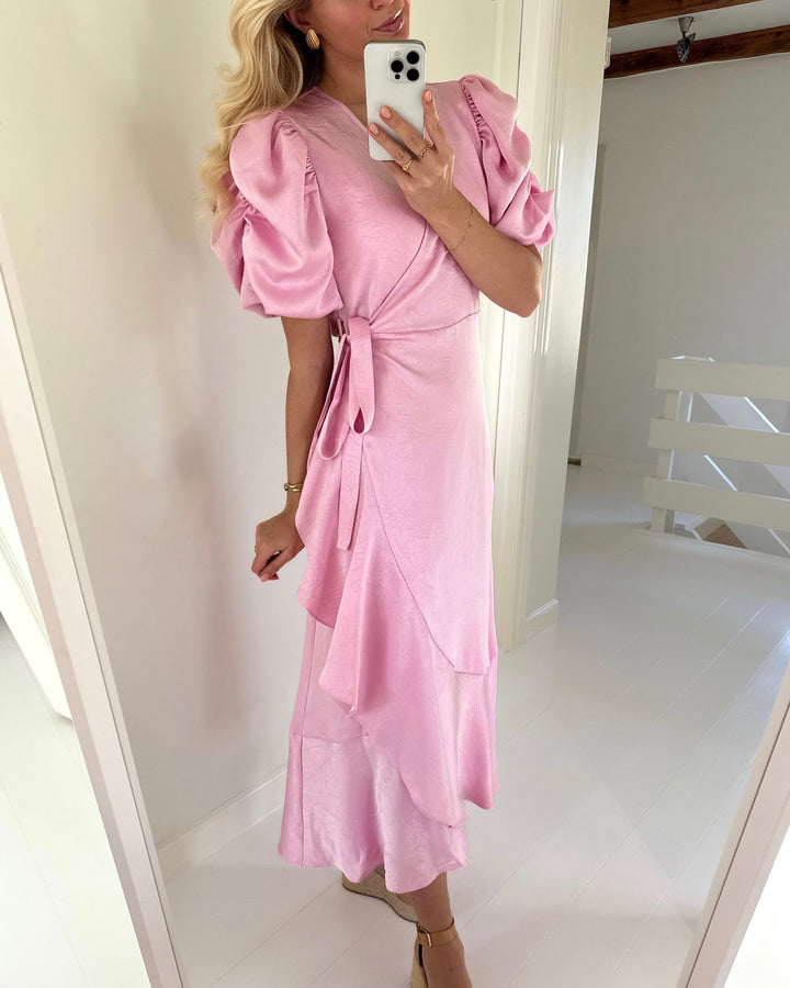 A-View kjole sinda bubble pink