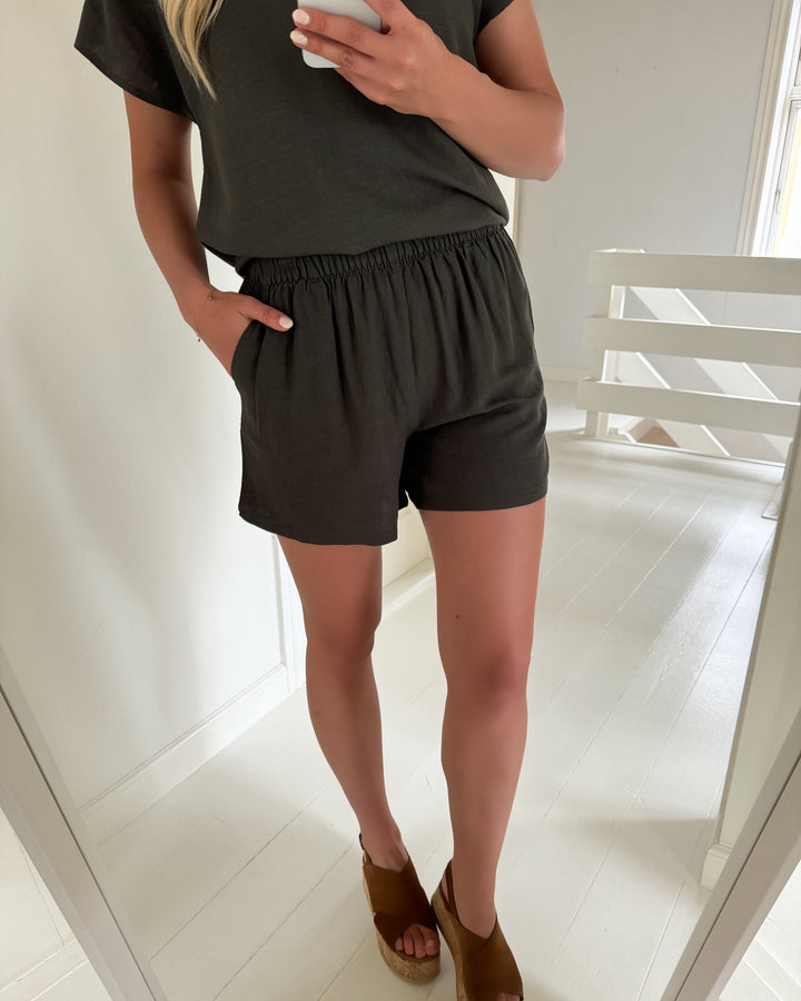 JDY shorts caya linen hw kambaba
