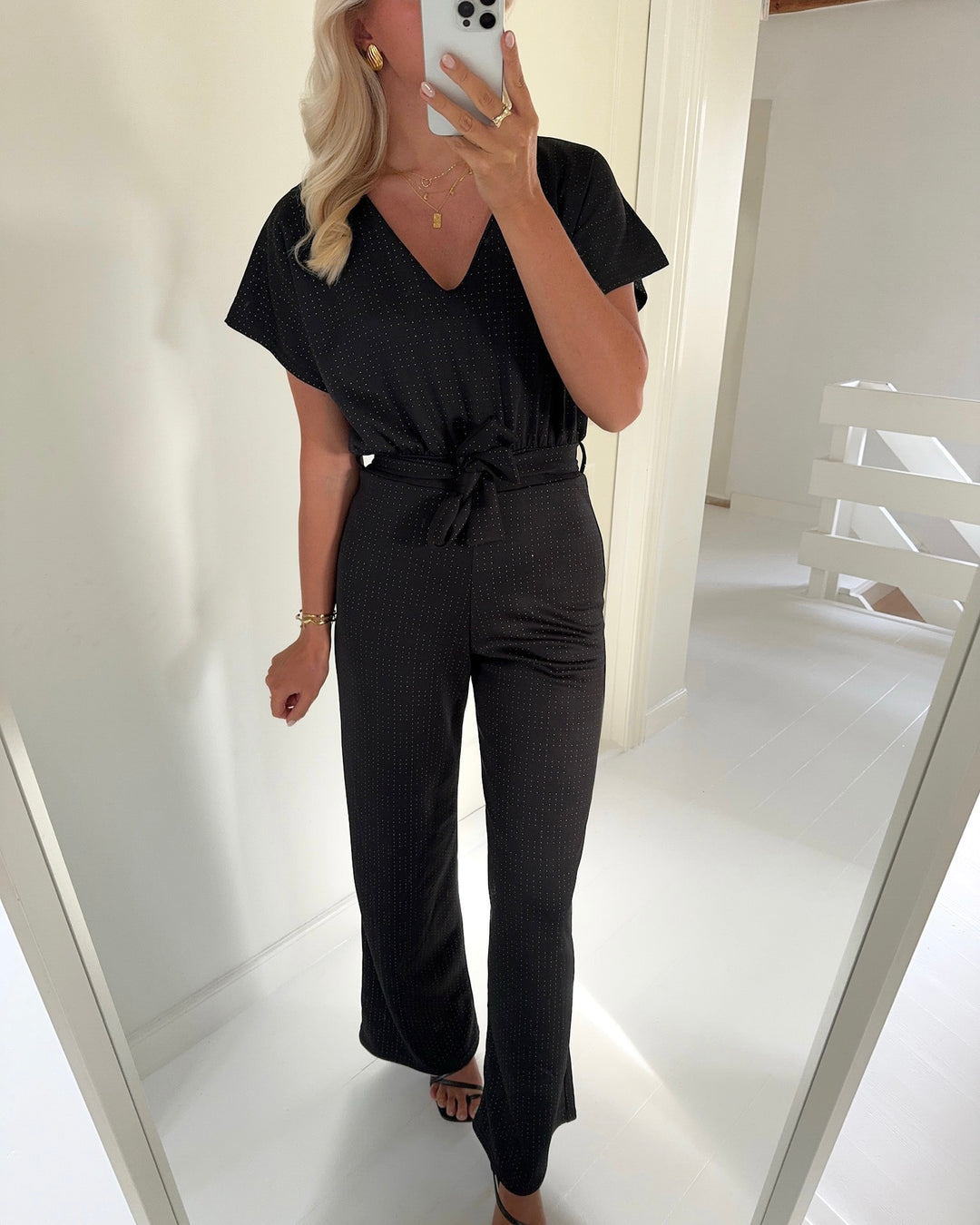 Sister's Point jumpsuit girl-ju.v11 black/gold