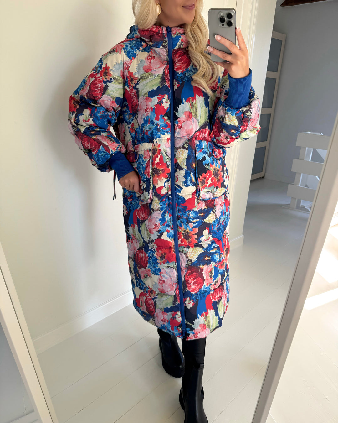 Y.A.S jakke similly padded s. birch/ayana print
