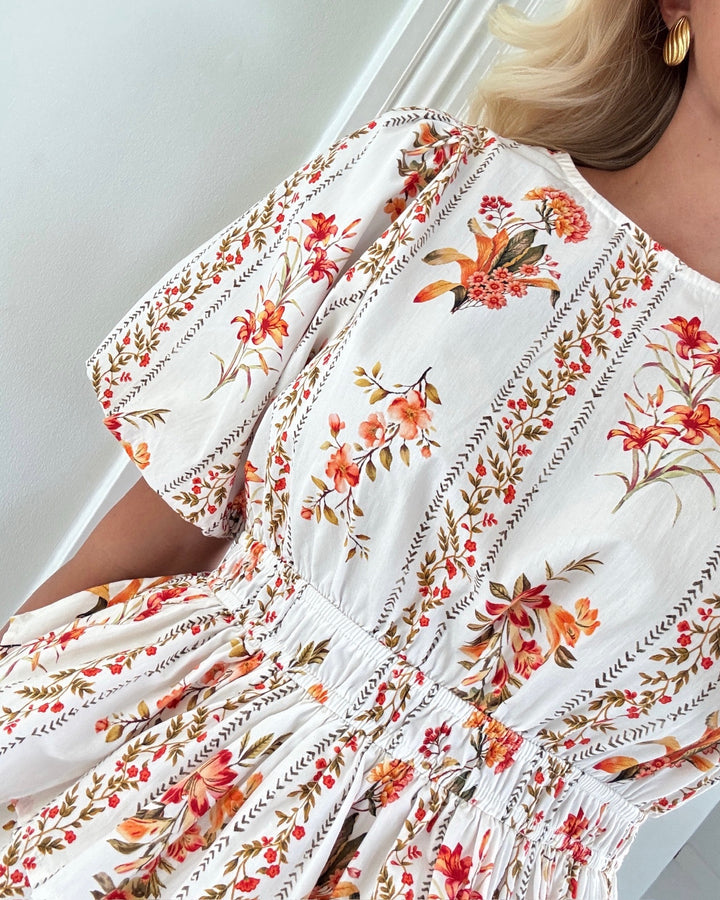 Y.A.S top floratina ss pristine/floratina