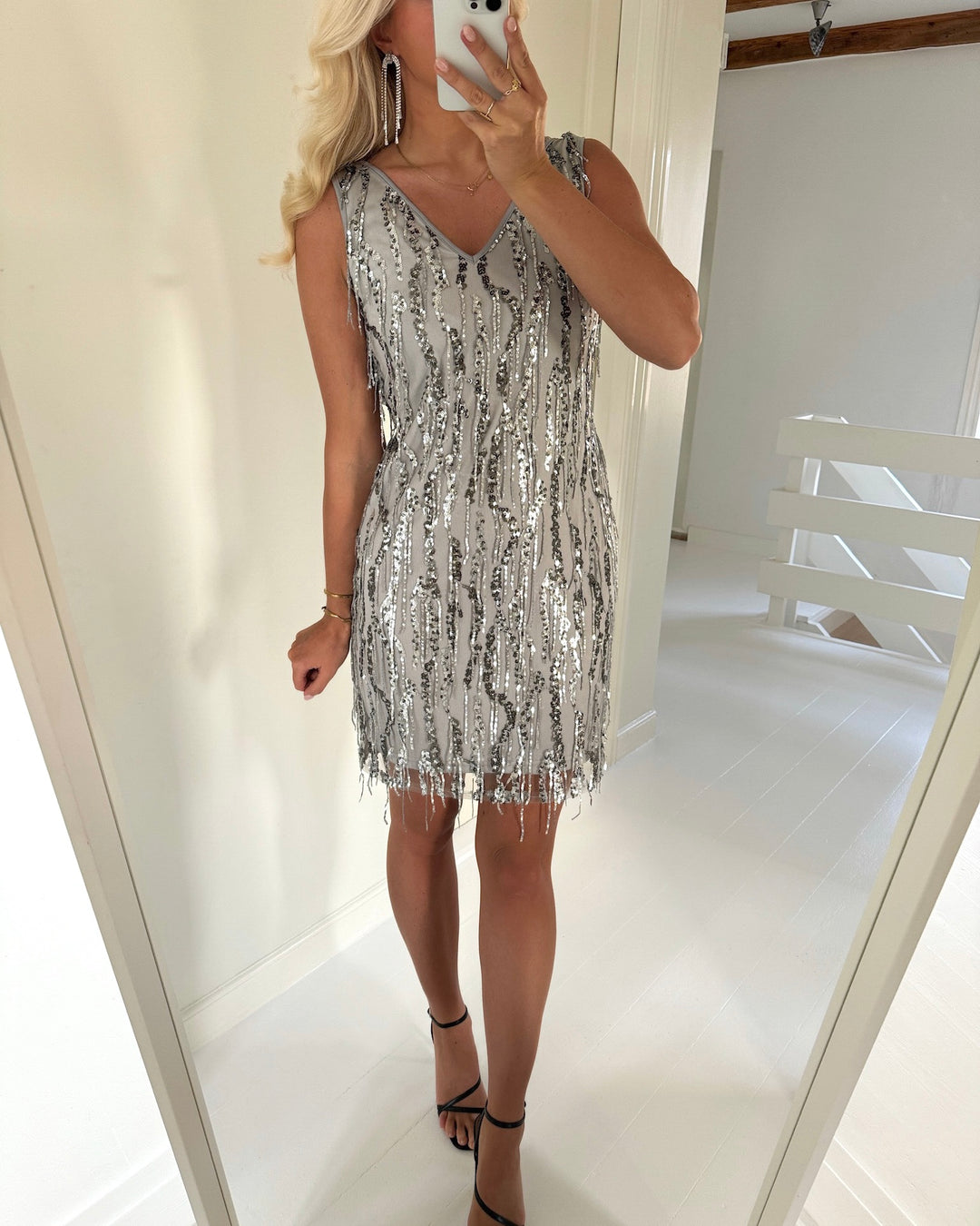 Sister's Point kjole golea-dr silver/silver