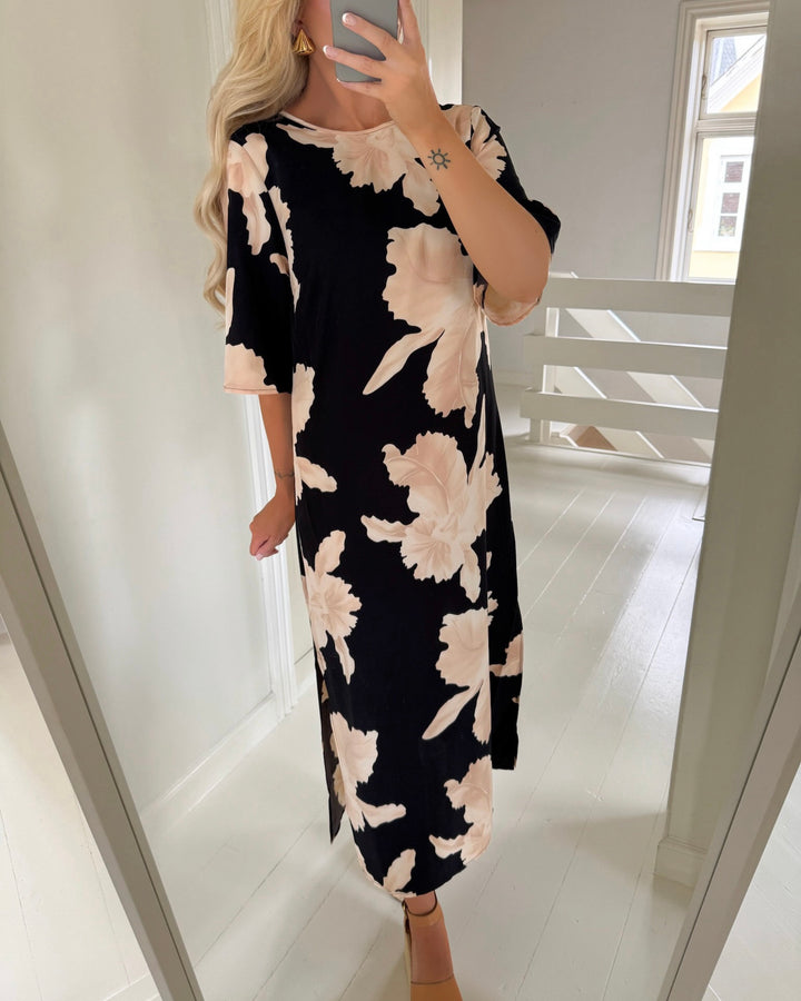 Love&Divine kjole love1354 black/flower