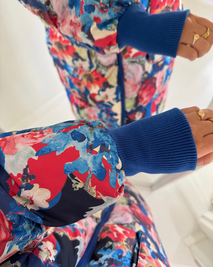 Y.A.S jakke similly padded s. birch/ayana print