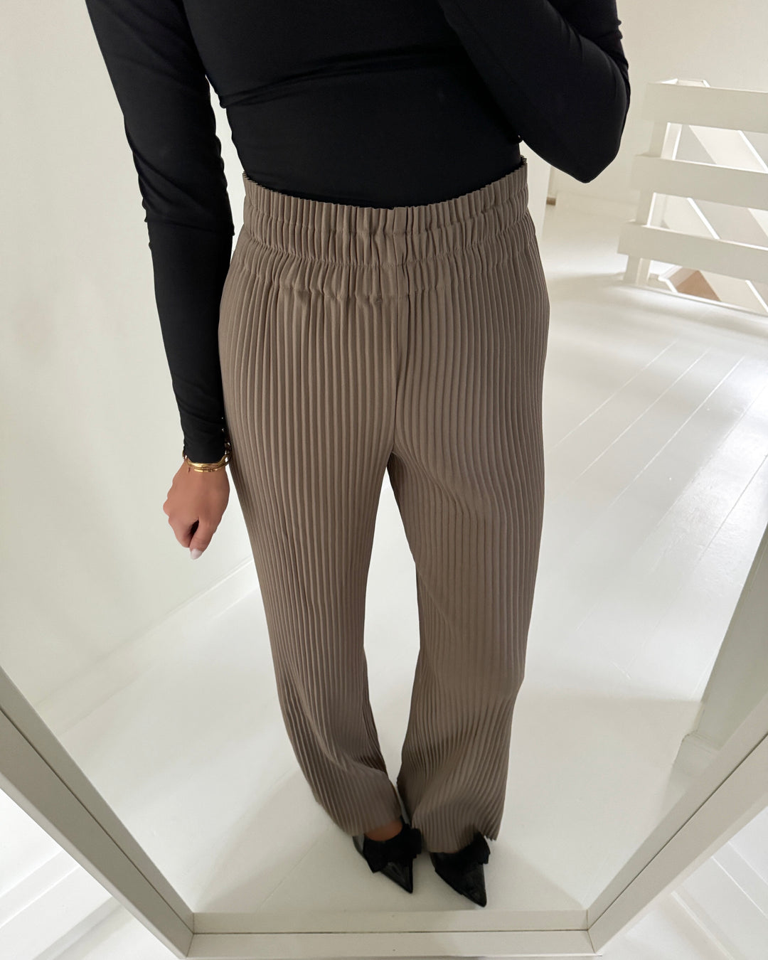 Y.A.S bukser alisa hw chocolate fungi