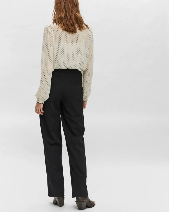 Vero Moda bukser becky hw wide black