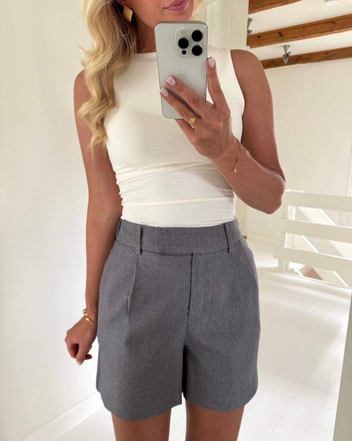 Only shorts linda hw mel medium grey melange