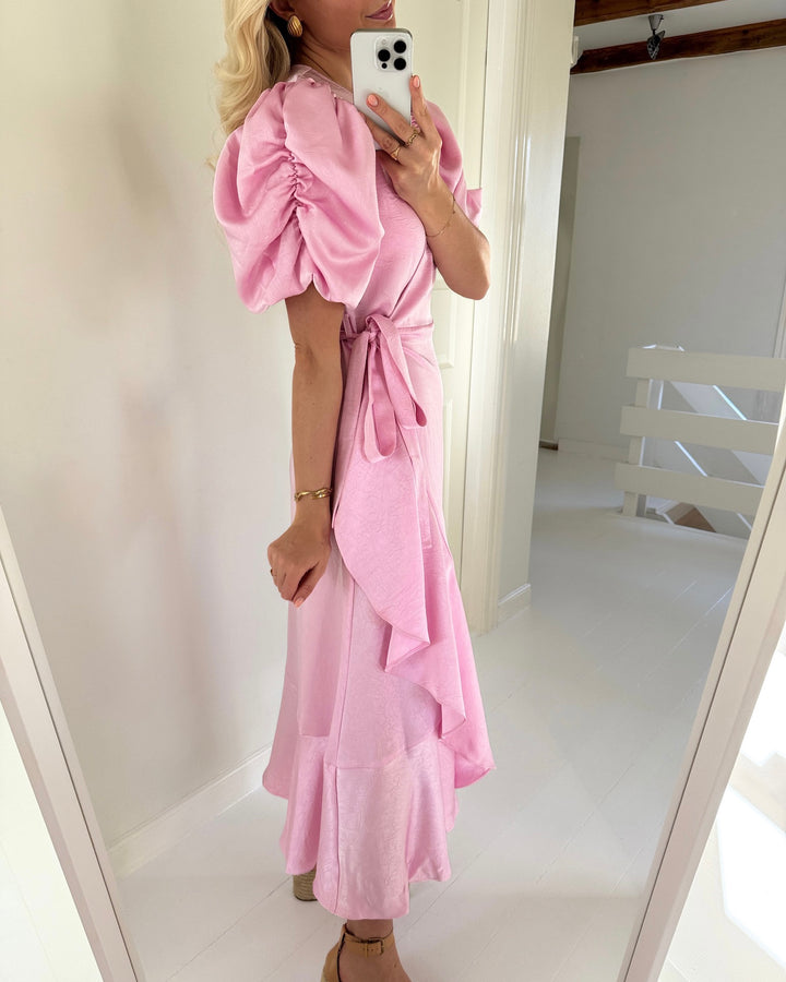 A-View kjole sinda bubble pink