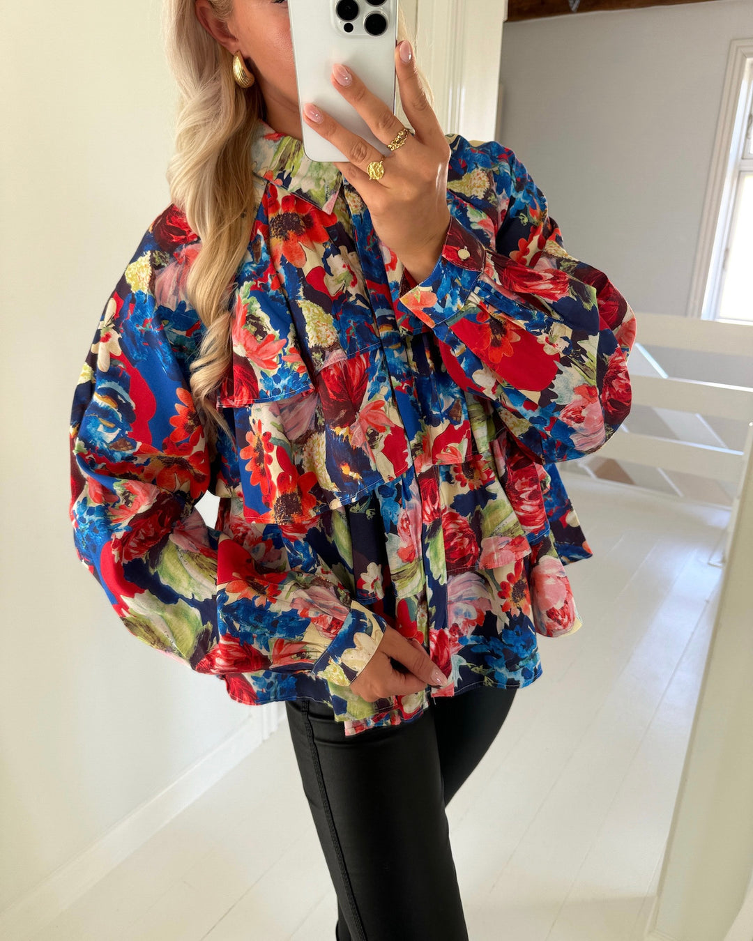 Y.A.S bluse ayana ls birch/ayana print