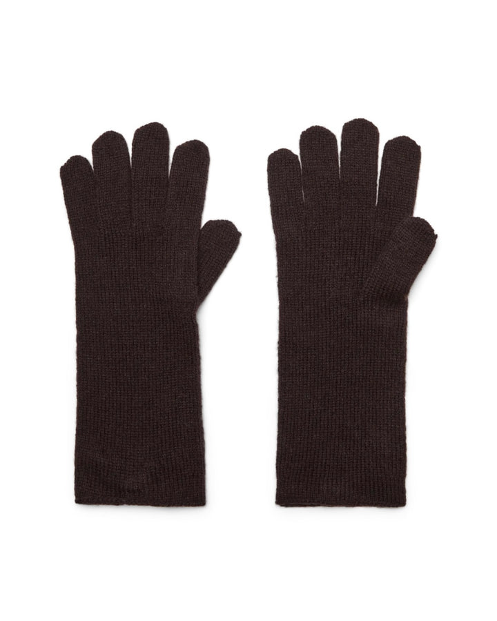 Aware by Vero Moda handsker filiz glove & armwarmer set chocolate plum