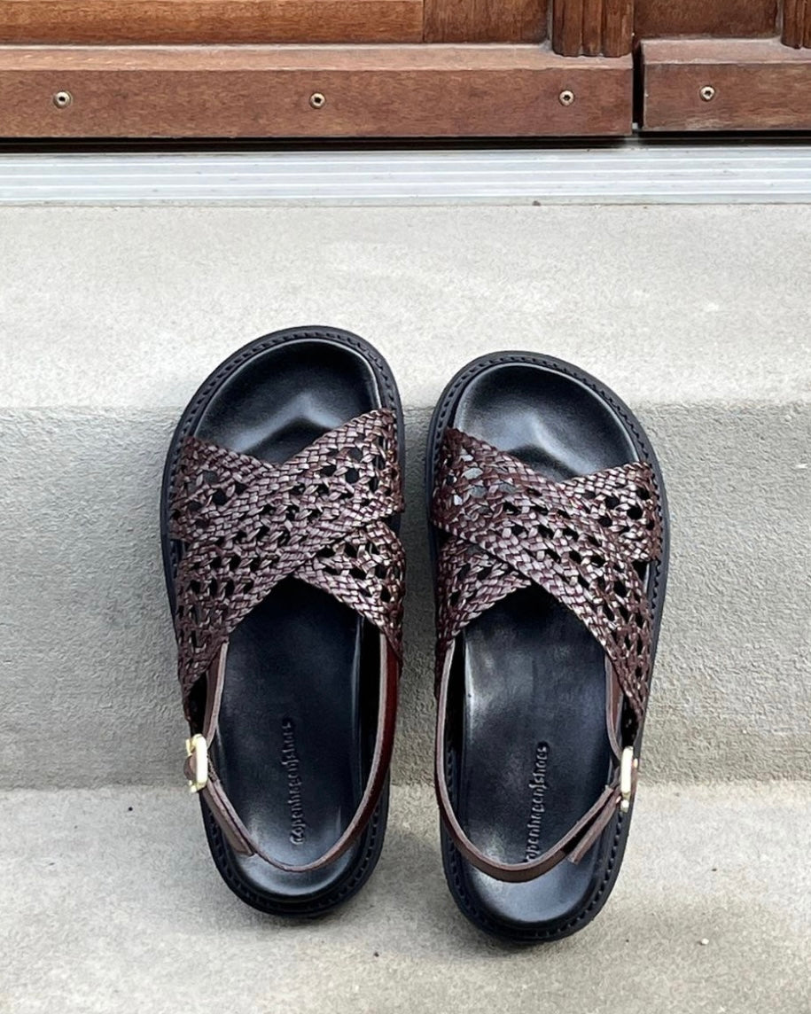 Copenhagen Shoes sandaler summertime f. - dk brown