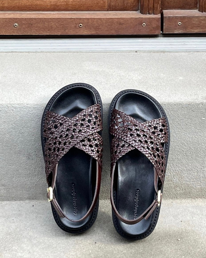 Copenhagen Shoes sandaler summertime f. - dk brown