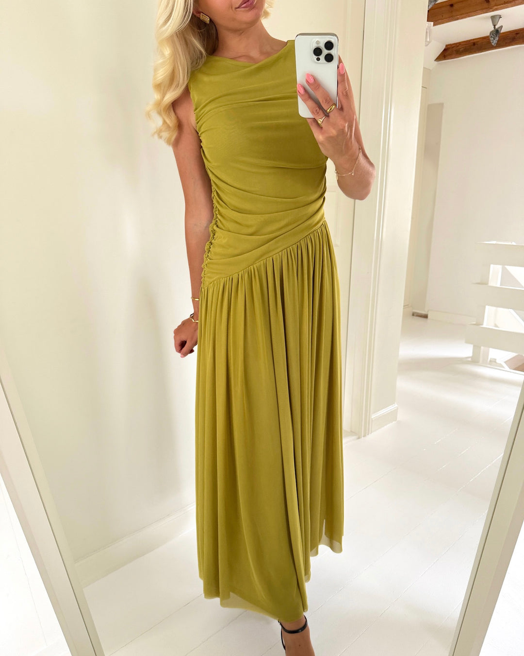 Vero Moda kjole penelope sl maxi pickled pepper