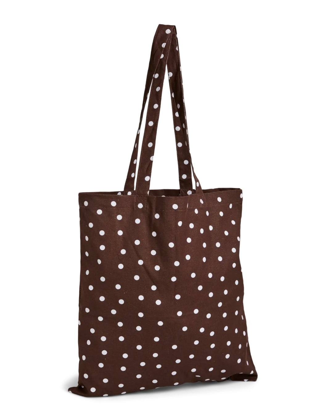 Pieces tote bag mira chicory coffee dots